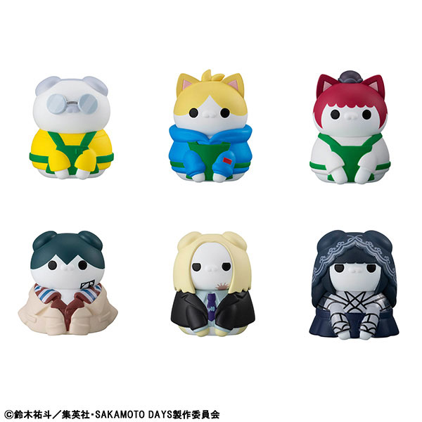 MEGA CAT PROJECT SAKAMOTO DAYS SAKAMOTO CATS Nyan tomo Yukai na Sakamoto Shouten! 8Pack BOX(Pre-order)