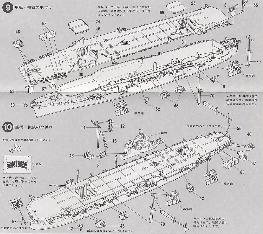 โมเดลเรือรบทามิย่า ขนาด 1/700 Tamiya TA31212 Aircraft Carrier Junyo