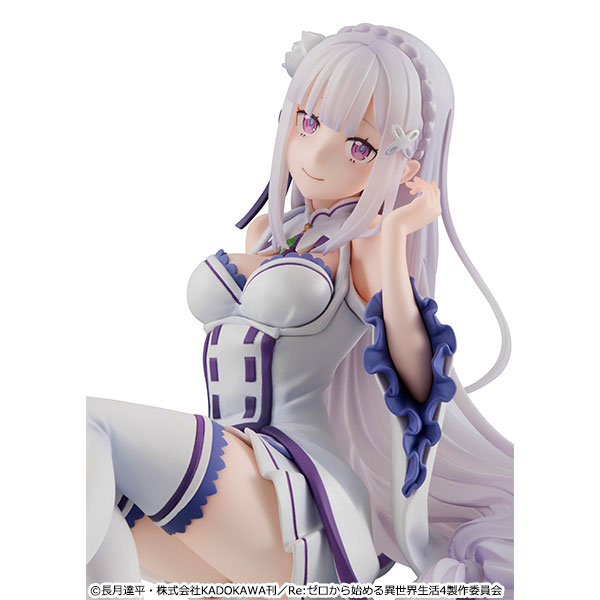 Melty Princess Re:ZERO -Starting Life in Another World- Palm-size Emilia Complete Figure(Pre-order)