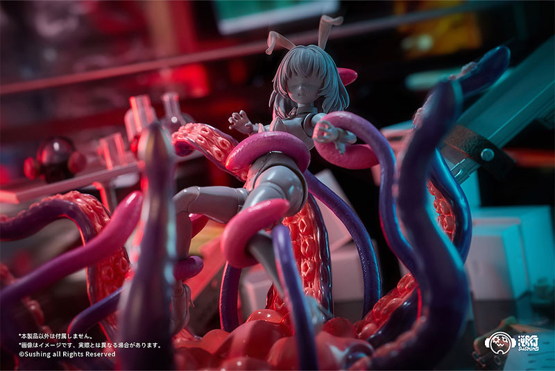 Articulated Base Series UBC-404: Adult Ver. & Larva Ver.(Pre-order)