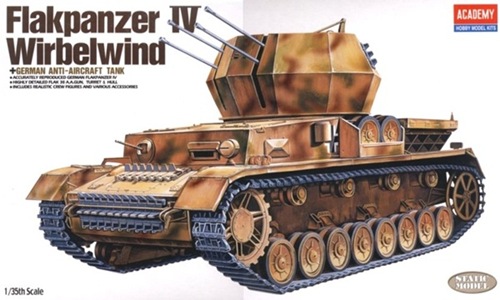 โมเดลรถถัง Academy ขนาด 1/35 AC13236 German Wirbelwind