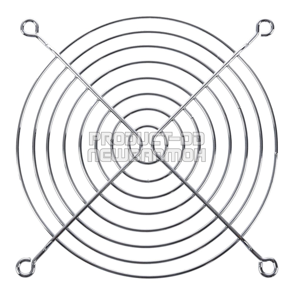 ตะแกรงพัดลมเหล็กชุบ (Iron Fan Guard) สำหรับพัดลม 4.5 นิ้ว (12x12 ซม.)