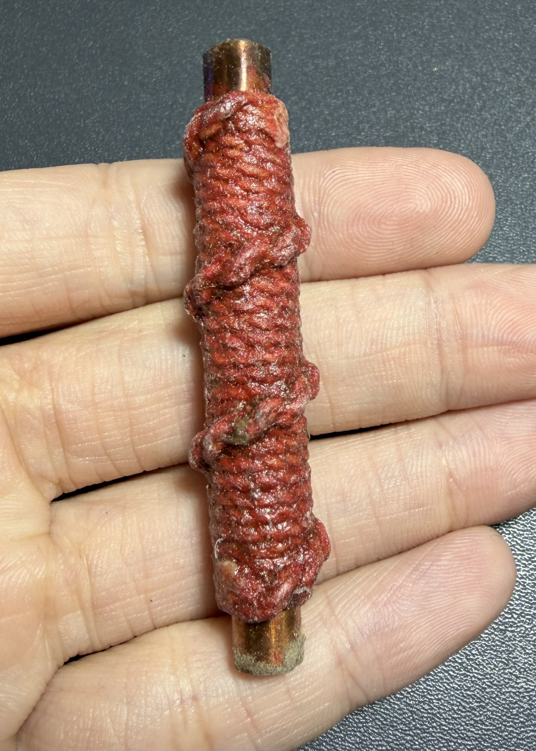 ตะกรุดนะอกแตก Ripped Breast Takrud. SKU-03540