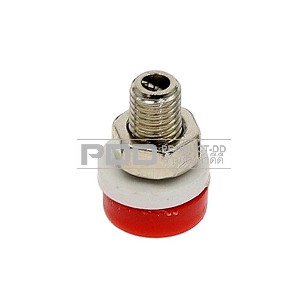บานานาแจ๊ค ซ็อคเก็ต ตัวเมียขนาด 2 มม. สีแดง Banana Jack Socket 2mm Red