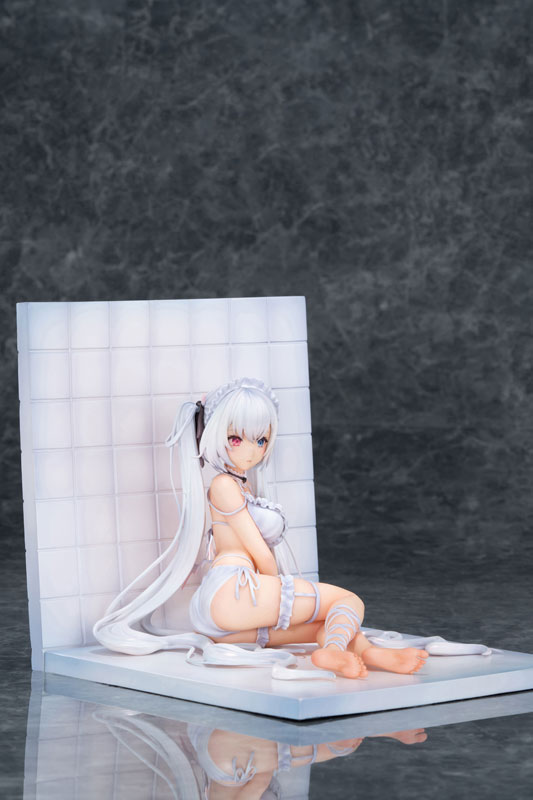 White Haired Luna-chan Illustrated by Kasu Komeshiro 1/6 Complete Figure(Pre-order)