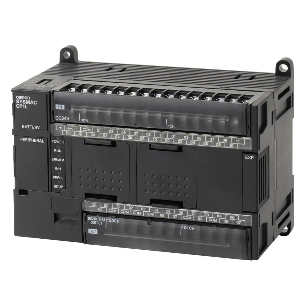 PLC, OMRON, CP1L-M40DR-D