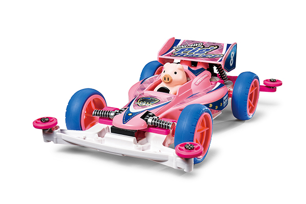 รถมินิ 4WD ทามิย่า ขนาด 1/32 Tamiya Mini 4WD TA18089 Pig Racer Super II Chassis Mini