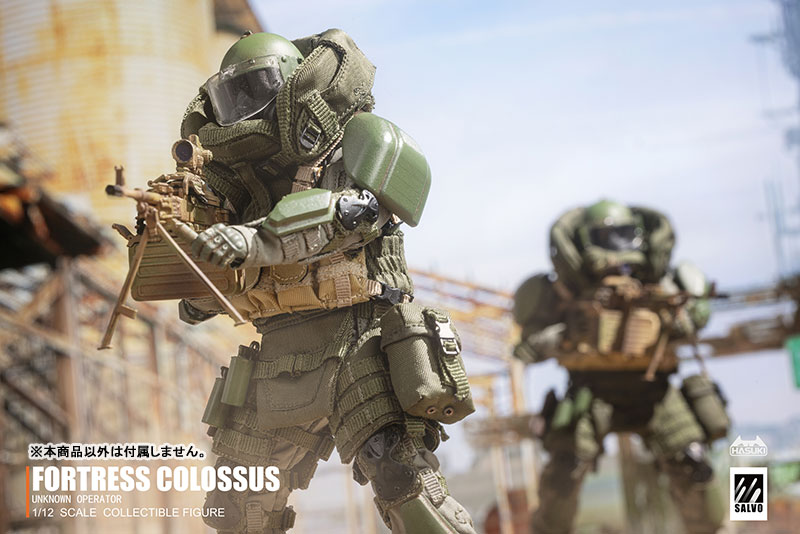 SALVO Series SA02 Fortress Colossus 1/12 Complete Model Action Figure(Pre-order)