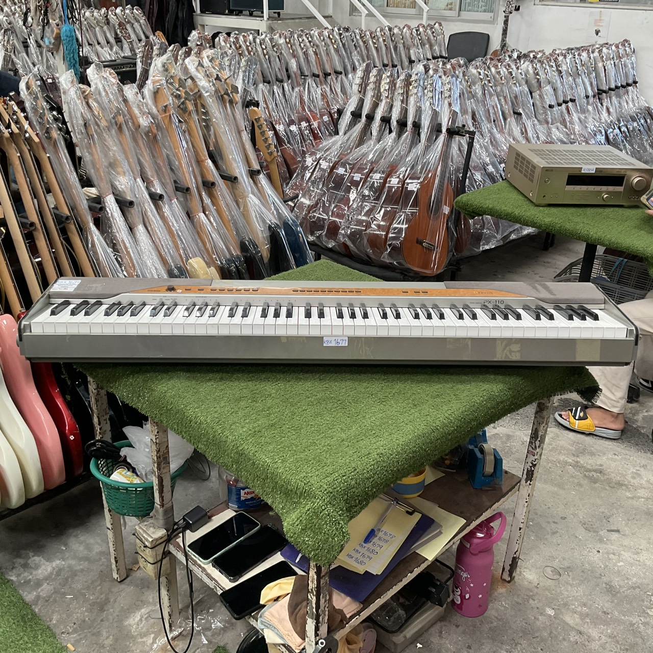 เปียโน CASIO : PX-110 สินค้าไม่พร้อมใช้งาน (ต้องซ่อม)