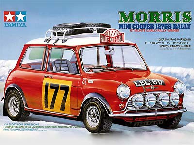 โมเดลรถจำลองทามิย่า ขนาด 1/24 TA24048 Morris Mini Cooper 1275S Rally