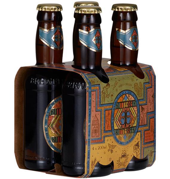 Bottled Butterbeer 4 Pack บัตเตอร์เบียร์ แฮร์รี่พอตเตอร์ ลิขสิทธิ์แท้จากWB ขนาด 200 ml แพ็ค4ขวด