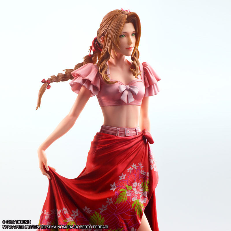 Final Fantasy VII Rebirth STATIC ARTS Aerith Gainsborough -Swimsuit Ver.-(Pre-order)
