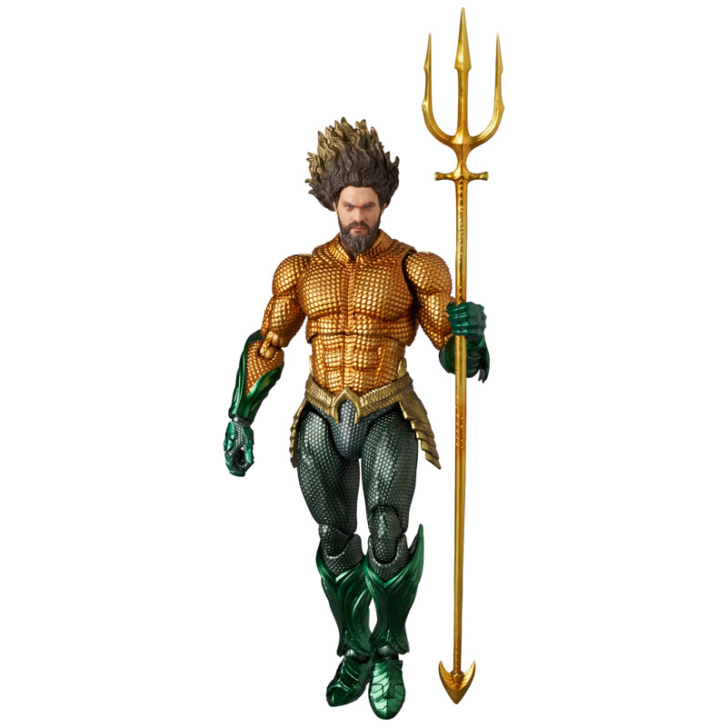 MAFEX No.267 MAFEX AQUAMAN (GOLD & GREEN SUIT) "AQUAMAN AND THE LOST KINGDOM"(Pre-order)