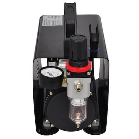 AS-18A/B Mini Compressor ปั๊มลม งานโมเดล กันพลา