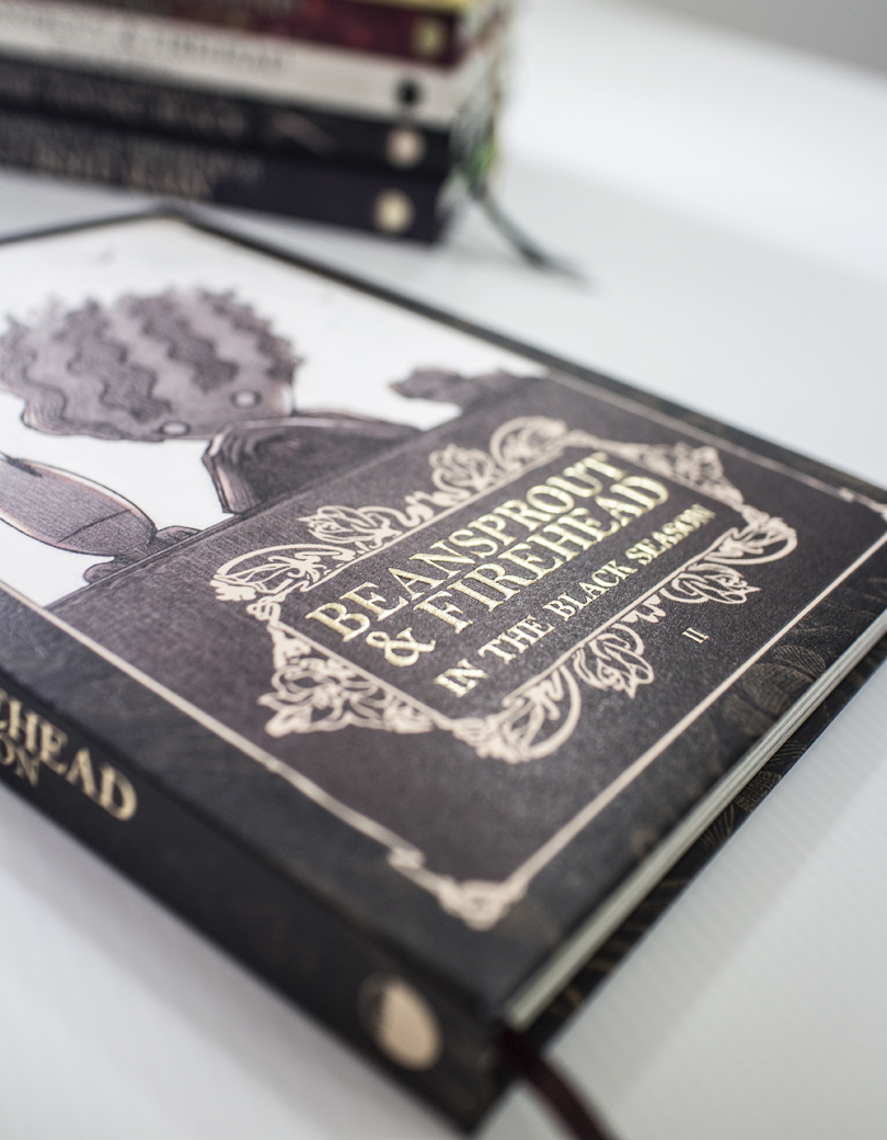 Beansprout & Firehead II In the black season - ถั่วงอกและหัวไฟ (เล่ม2) ในฤดูกาลสีดำ (ปกกึ่งแข็ง)