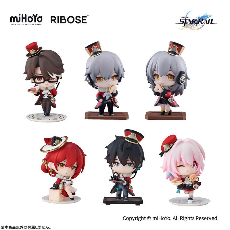 Honkai: Star Rail Capsule Toy -Honkai: Star Rail Welcome to Train Tea Party- Chibi Figure Himeko(Pre-order)