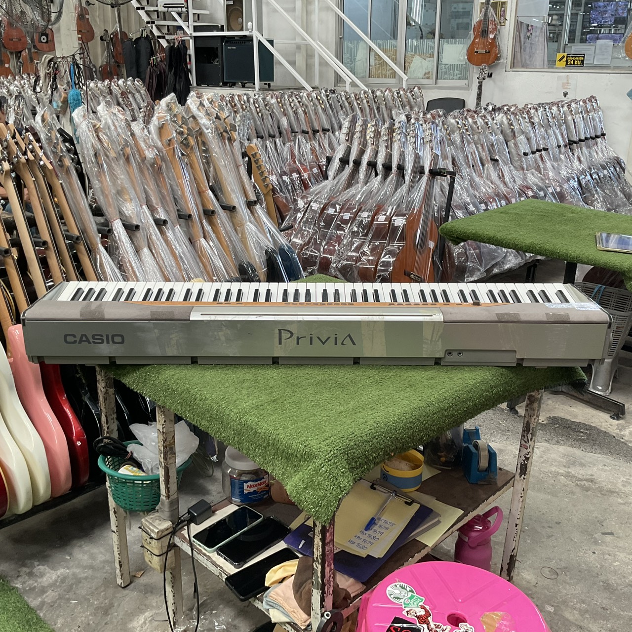 เปียโน CASIO : PX-110 สินค้าไม่พร้อมใช้งาน (ต้องซ่อม)