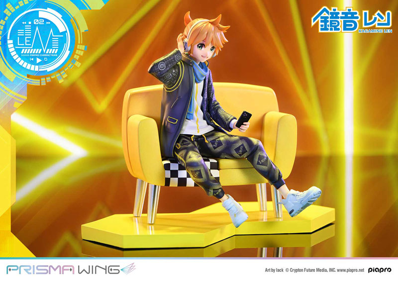 PRISMA WING Piapro Characters Kagamine Len "Art by lack" 1/7 Complete Figure(Pre-order)