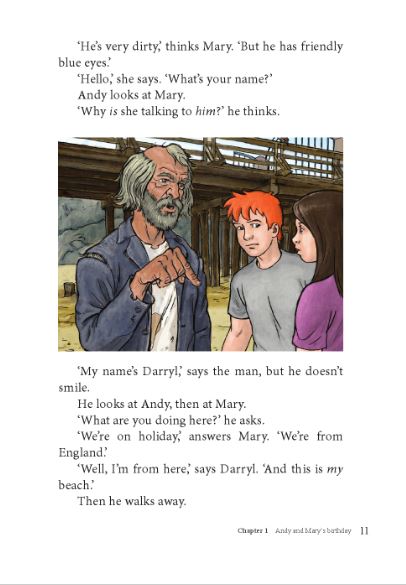 หนังสืออ่านนอกเวลาภาษาอังกฤษเรื่อง A Little Trouble in California (ระดับเบื้องต้น) A Little Trouble in California (Entry- Level )