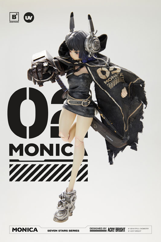 Beautiful Chemistry x Acky Bright Seven Stars Series No.02 Monica 1/6 Complete Model Action Figure(Provisional Pre-order)