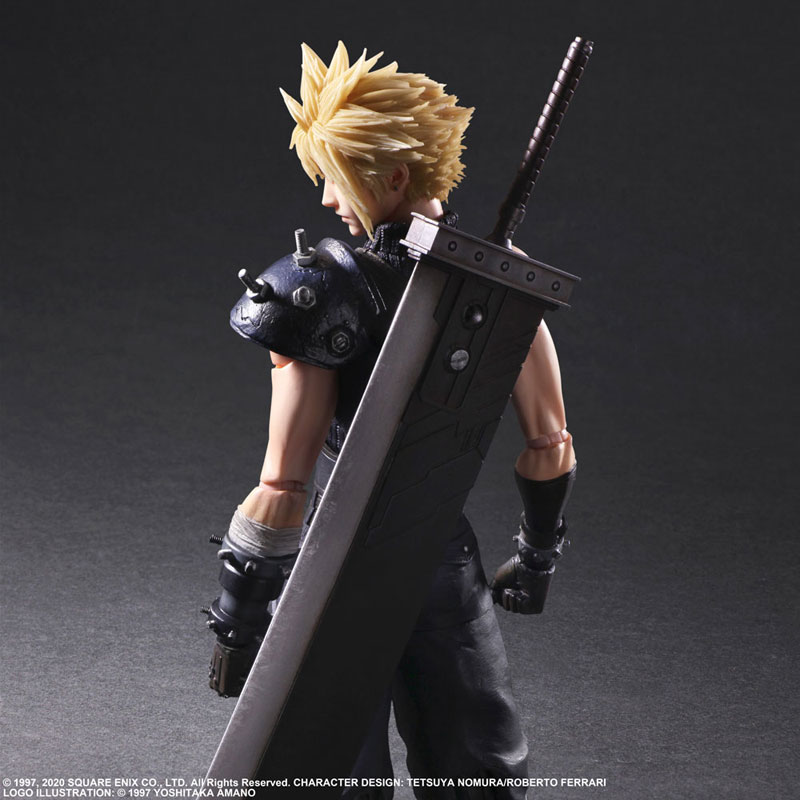 Final Fantasy VII Remake PLAY ARTS Kai Cloud Strife Version 2(In-Stock)