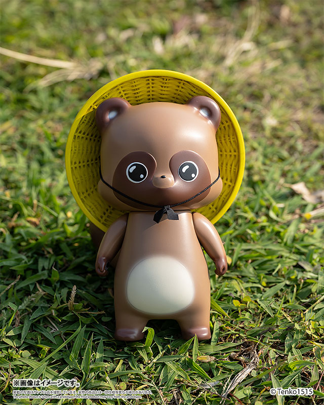 Chibi Creature Little Fox with Two Tails Ponkichi Soft Vinyl Figure(Pre-order)