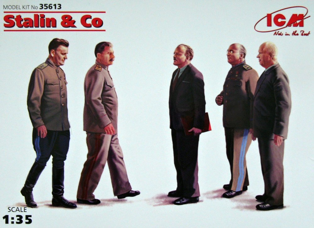 โมเดลฟิกเกอร์ ICM ขนาด 1/35 ICM35613 Stalin & Co (5 figures)