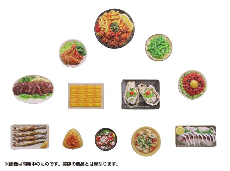 Pripra Food for Figures Vol.7 -Familiar Izakaya- 1/12 Painted Plastic Model(Pre-order)