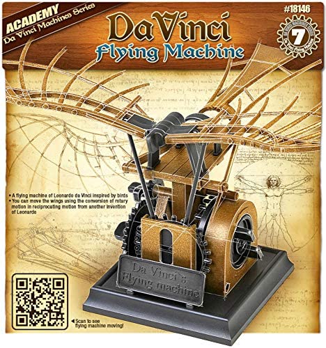 โมเดลเพื่อการเรียนรู้และฝึกทักษะเชิงวิศวกรรม Engineering Skill Academy Model AC18146 DA VINCI FLYING MACHINE