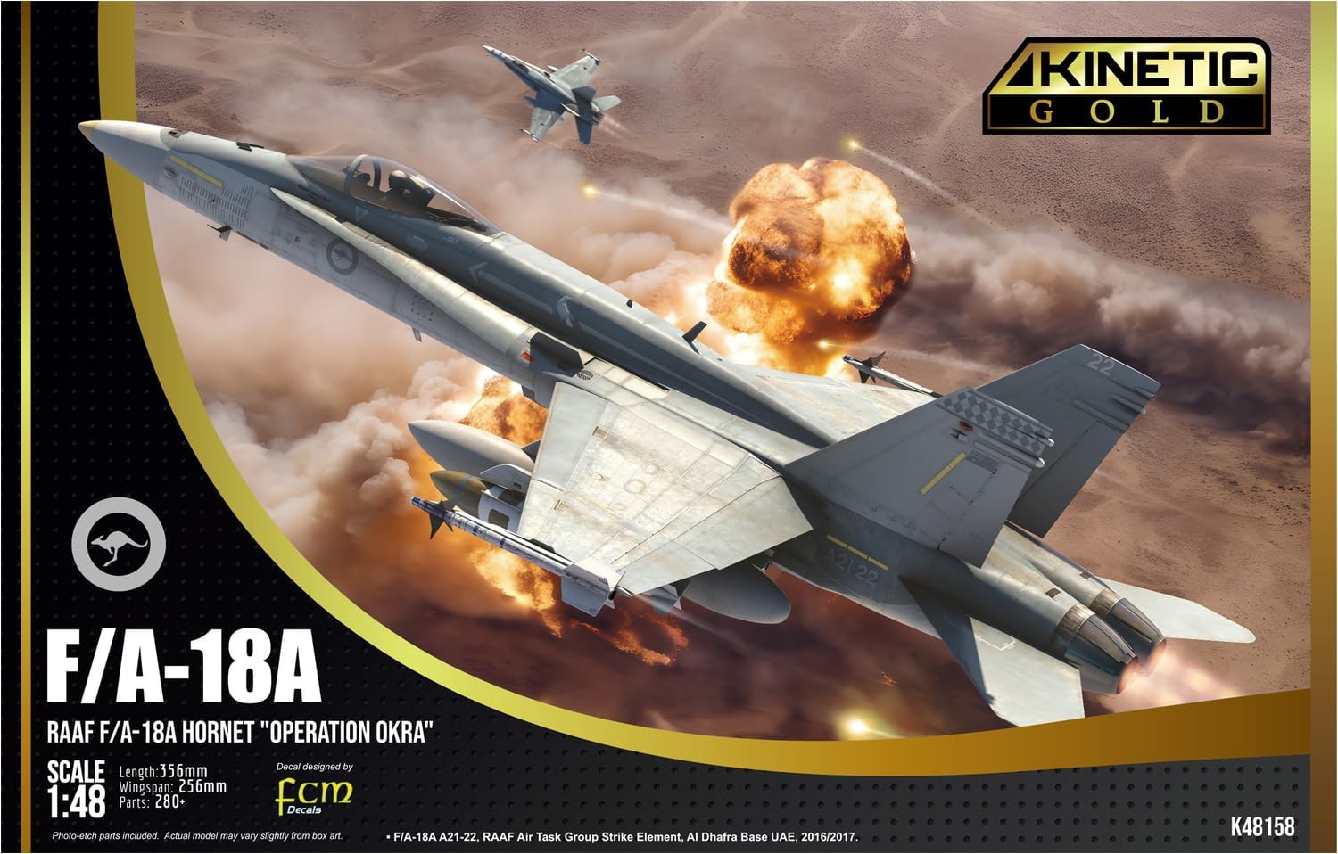 KI-K48158 Kinetic 1/48 F/A-18A RAAF Hornet Operation Okra