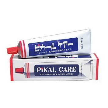 Pikal Care Polishing Paste, 150 gram tube for stainless steel : Nihon Maryo Kogyo