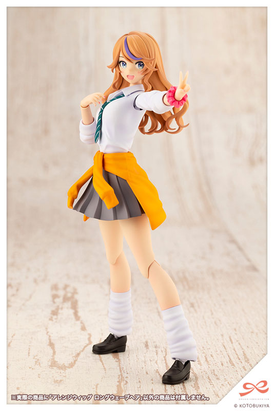 Sousai Shoujo Teien ARRANGED WIGS LONG WAVY HAIR 1/10 Plastic Model(Pre-order)