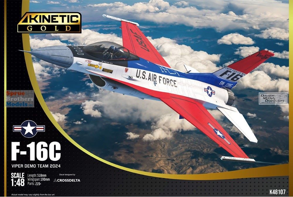 KI-K48107 Kinetic 1/48 F-16C Viper Demo Team 2024