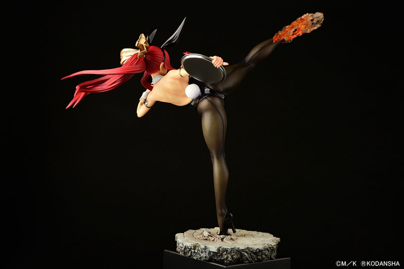 FAIRY TAIL Erza Scarlet High Kick ver. Black Bunny 1/6 Complete Figure(Pre-order)(Single Shipment)