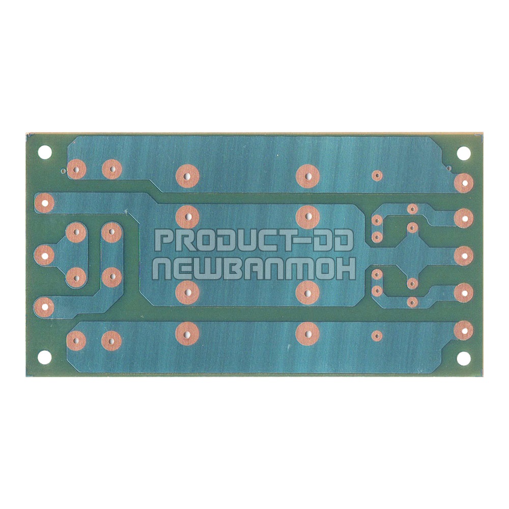 แผ่นปริ้นท์เปล่า DIY วงจรแปลงไฟ Bridge Rectifier ไฟคู่ 2 แรงดัน ขนาด 6.5x12.2 ซม.