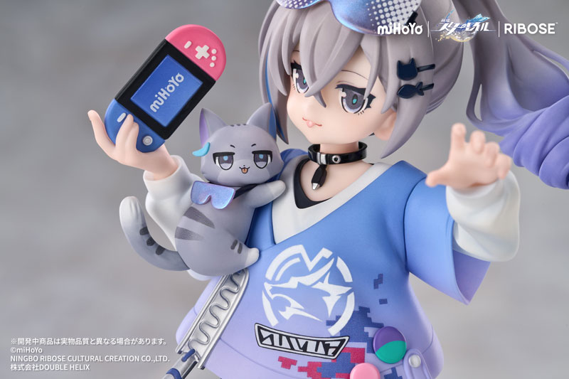 [Bonus] RISE UP+ Honkai: Star Rail Chibi Cat Series Figure Silver Wolf Ver. Complete Figure(Provisional Pre-order)