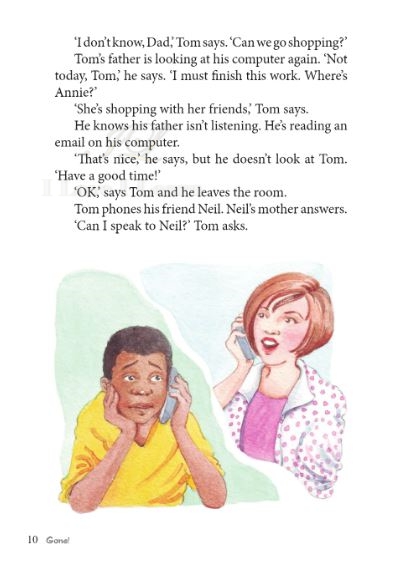 หนังสืออ่านนอกเวลาภาษาอังกฤษเรื่อง Gone (ระดับเบื้องต้น)+CD Gone (English Reading: Beginner) + CD