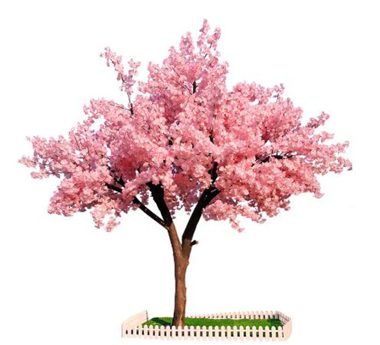 [สินค้าตกแต่งแบบญี่ปุ่น ต้นไม้ประดิษฐ์] ต้นชากุระ サクラ Sakura