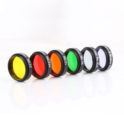 Filter สำหรับเลนส์กล้องดูดาว อุปกรณ์เสริมดูดาว 6 แบบ