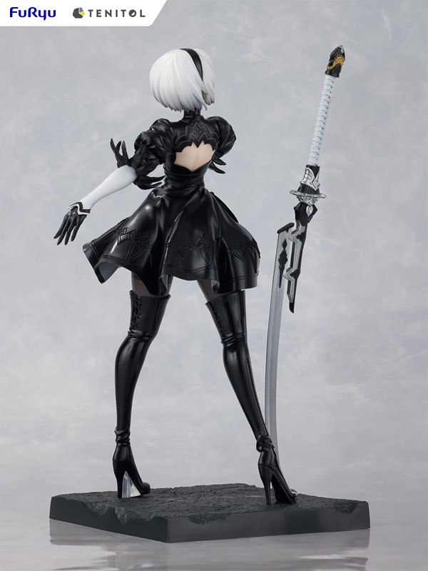 TENITOL NieR:Automata Ver1.1a 2B (YoRHa No.2 Type B) Complete Figure(Pre-order)