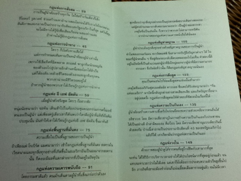 21 กฎเหล็กแห่งการเป็นผู้นำ/ จอห์น ซี แม็กซ์เวล