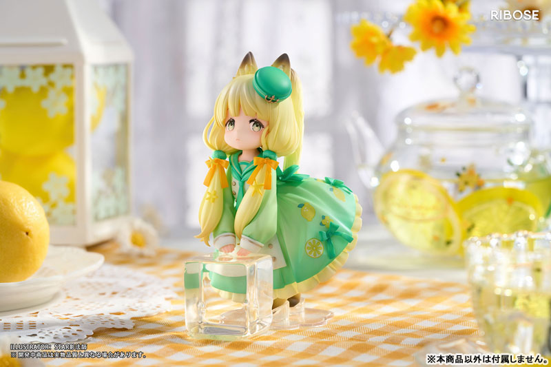 [Bonus] [Exclusive Sale] Original Chibi Figure DLC Series "Tea Time Cats" : "Lemon Cat"(Provisional Pre-order)