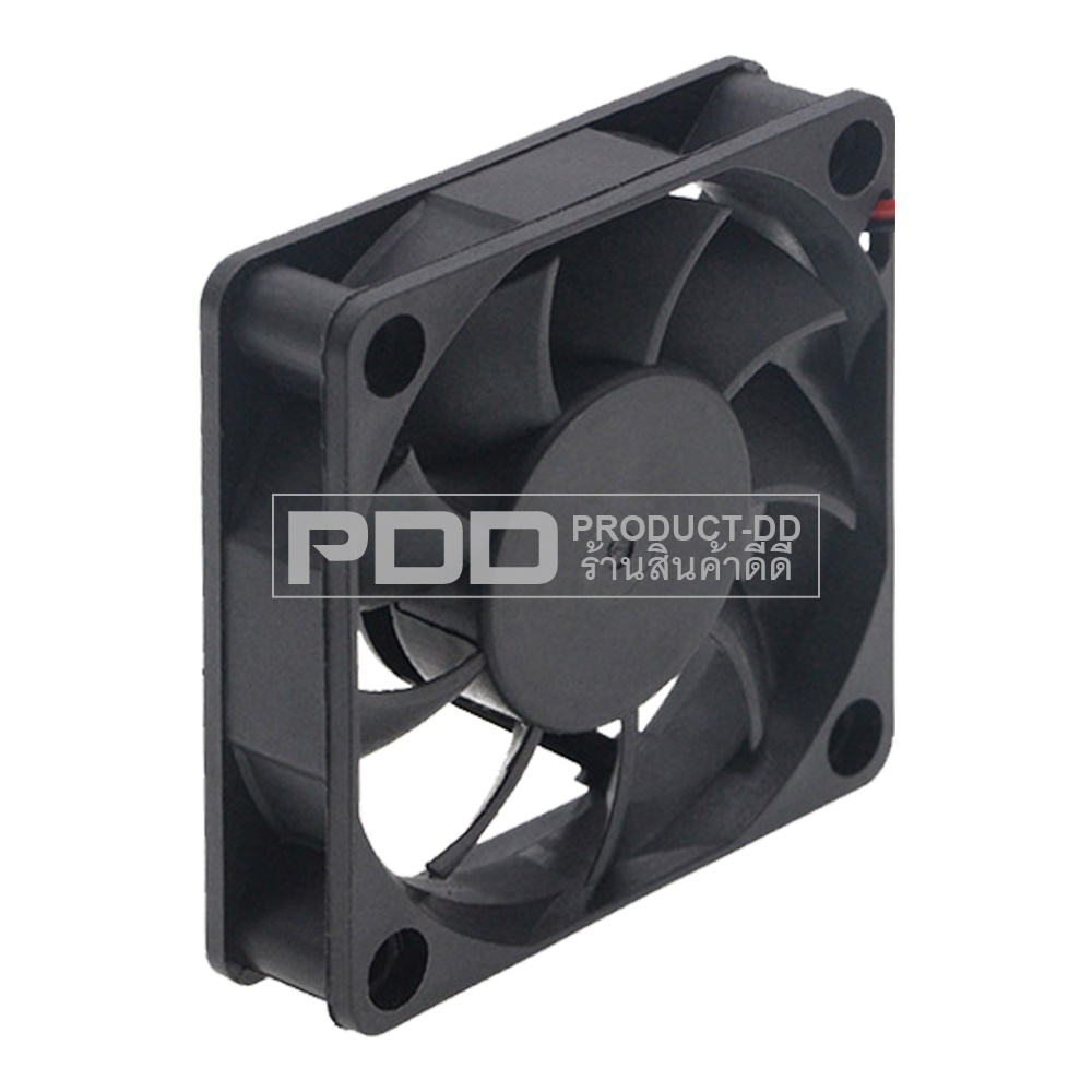 พัดลมระบายความร้อน DC 24V 6015SL บุช Sleeve Bearing ขนาด 2.5 นิ้ว 6x6x1.5 ซม.