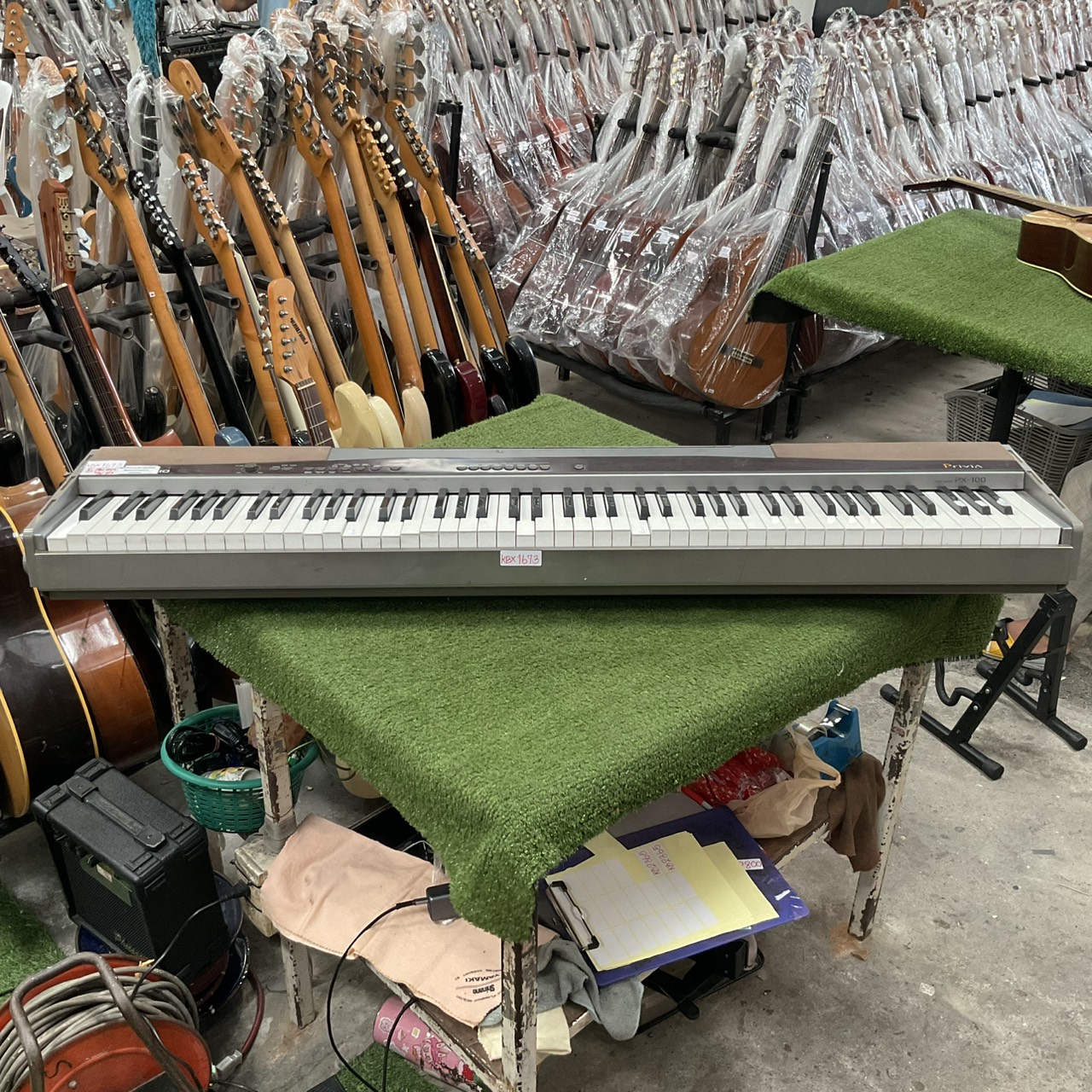 เปียโน CASIO : PX-100 สินค้าไม่พร้อมใช้งาน (ต้องซ่อม)