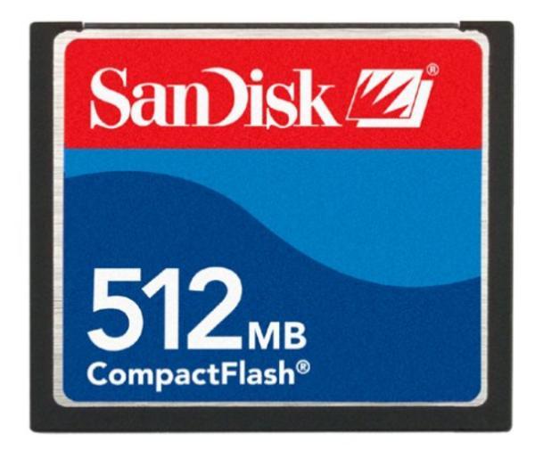 [ขาย จำหน่าย ราคา] Sandisk CF Card 512Mb 25X (Compact Flash Card)