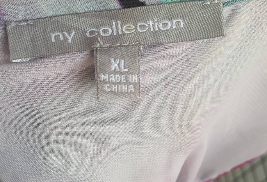 FF05552 เสือผ้าชีฟอง มือสอง หลากสี แบรนด์ NY COLLECTION