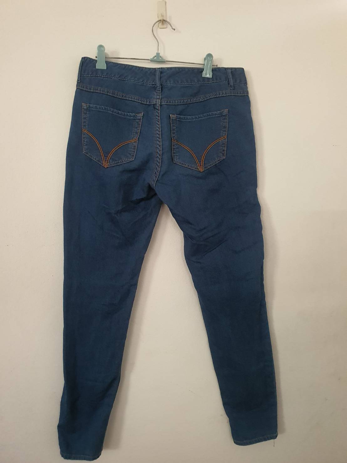 FF06298 กางเกงยีนส์มือสอง ฟอกนิ่ม แบรนด์ GIORDANO SOFT JEANS เอว 28 นิ้ว