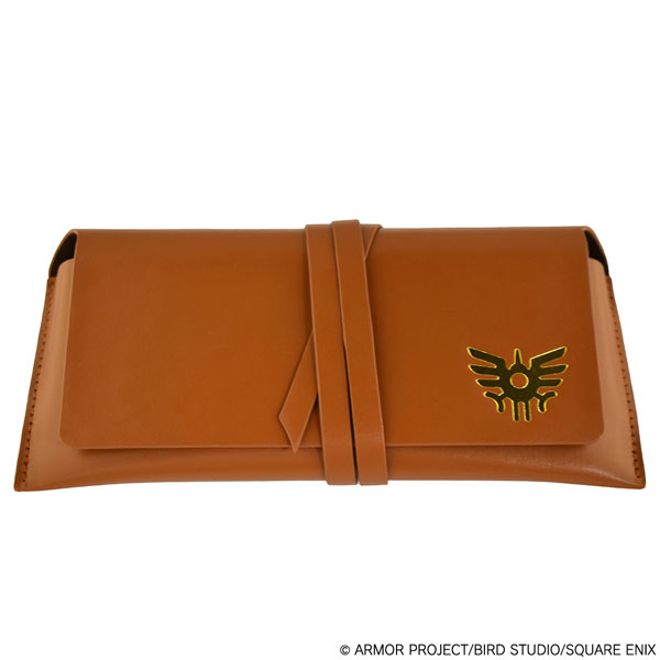 Dragon Quest Gold Foiled-stamp Mark of Erdrick Glasses Case(Pre-order)