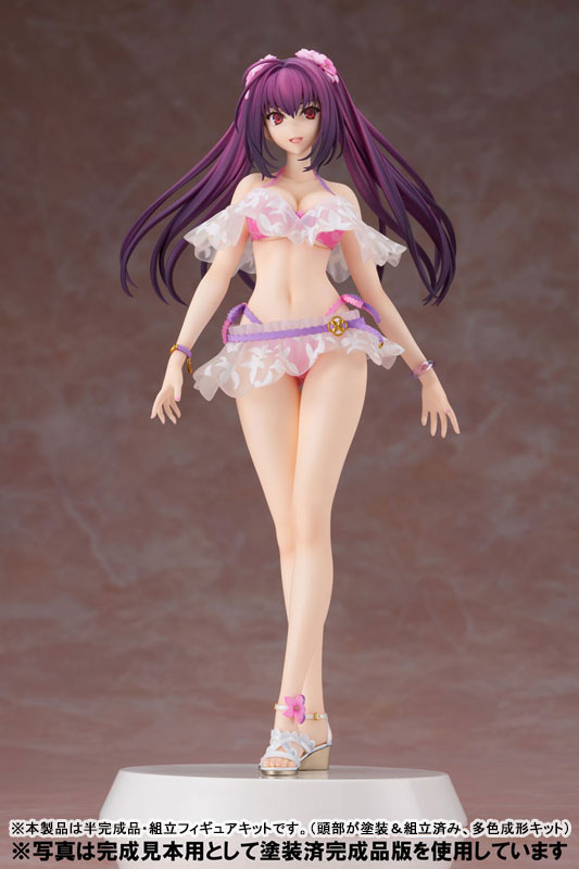 Assemble Heroines Fate/Grand Order Ruler/Scathach-Skadi [Summer Queens] Partially Complete Model Assembly Figure(Pre-order)