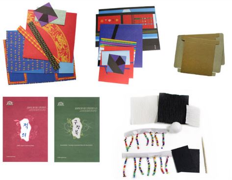 กระดาษพับตุ๊กตาชุดราชสำนักประจำชาติเกาหลี #1 구장복,적의 만들기#1 Korea Royal Court Dress #1